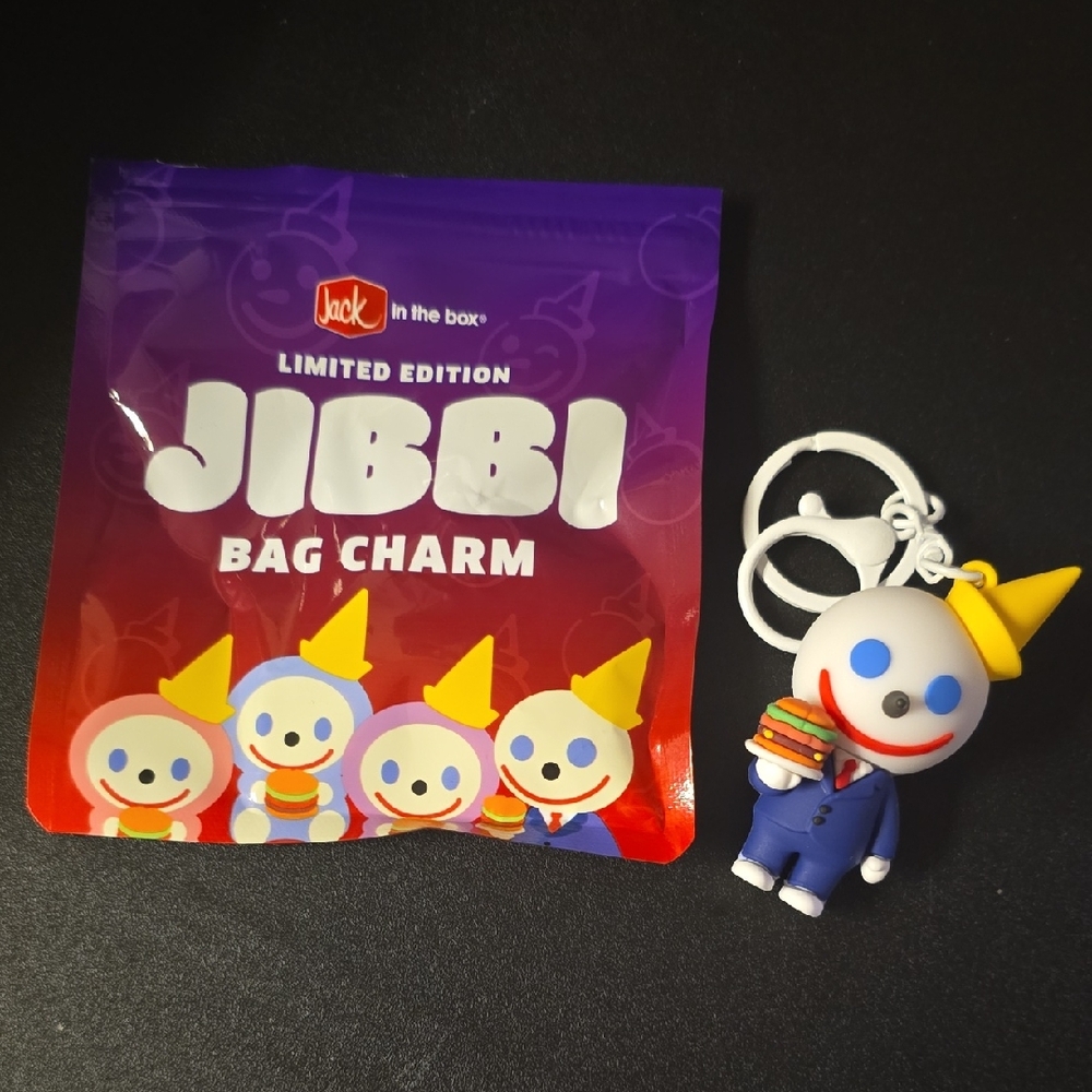 Jack In The Box Jibbi Keychain "The Boss"
